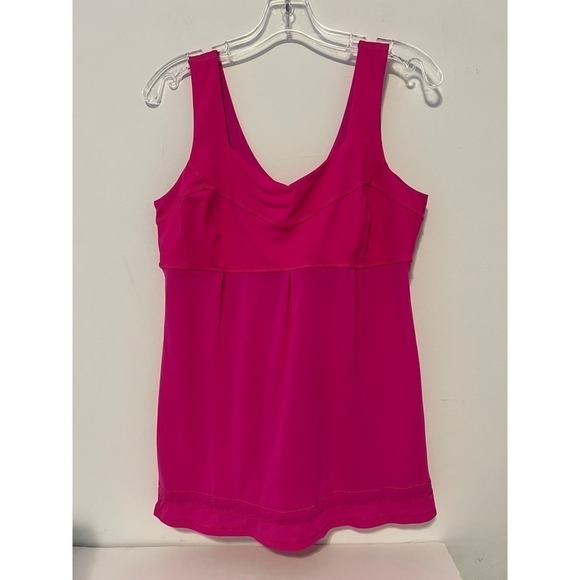 Lululemon Run Mesh Loose Tank Pink 10 NWOT - Picture 8 of 13